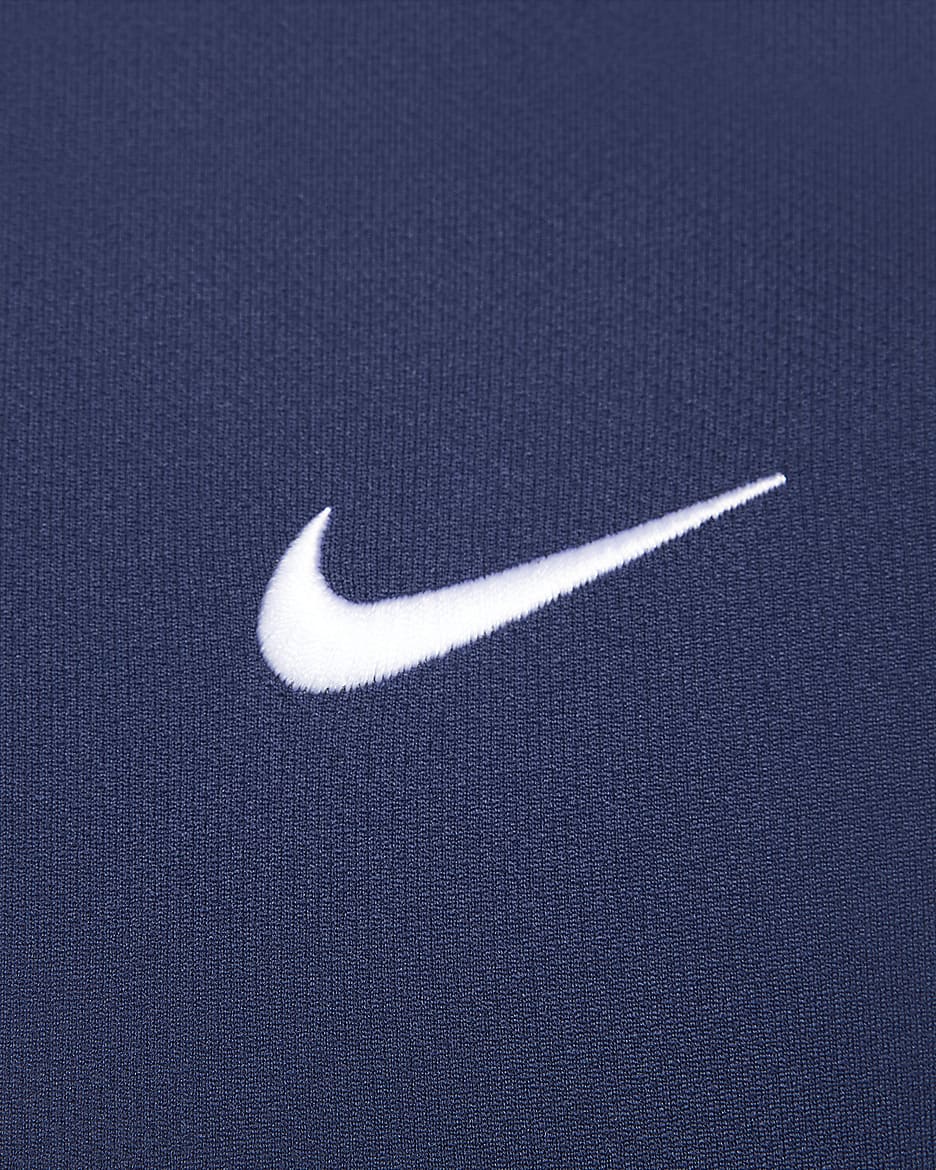 Męska koszulka polo do golfa Dri-FIT Nike Victory+ - Midnight Navy/Obsidian/Light Carbon/Biel