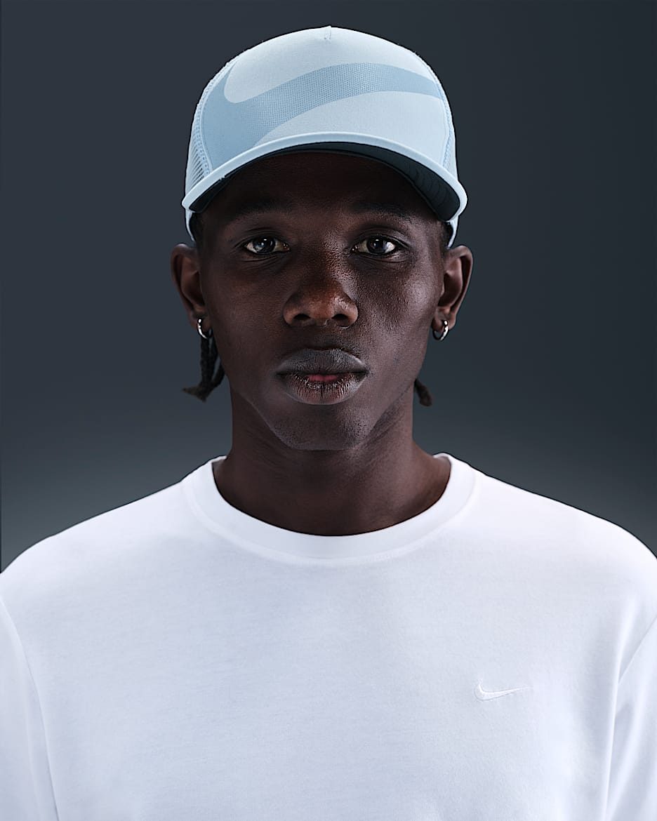 Nike Rise Dri-FIT Trucker-Cap - Celestine Blue
