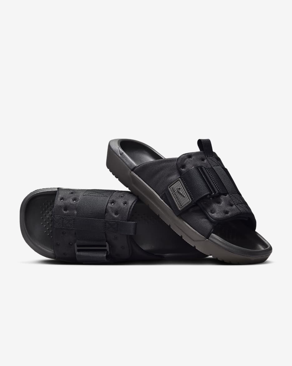 Chanclas para hombre Nike Asuna 3 - Negro/Marrón terciopelo/Marrón terciopelo