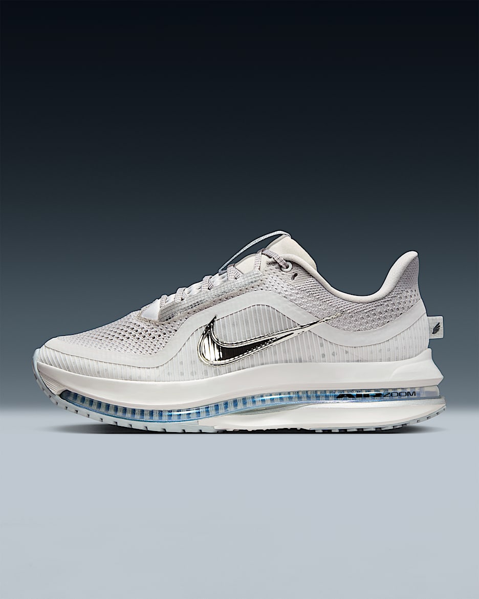 Nike Pegasus Premium Women's Road Running Shoes - Vast Grey/Wolf Grey/Black/Metallic Silver