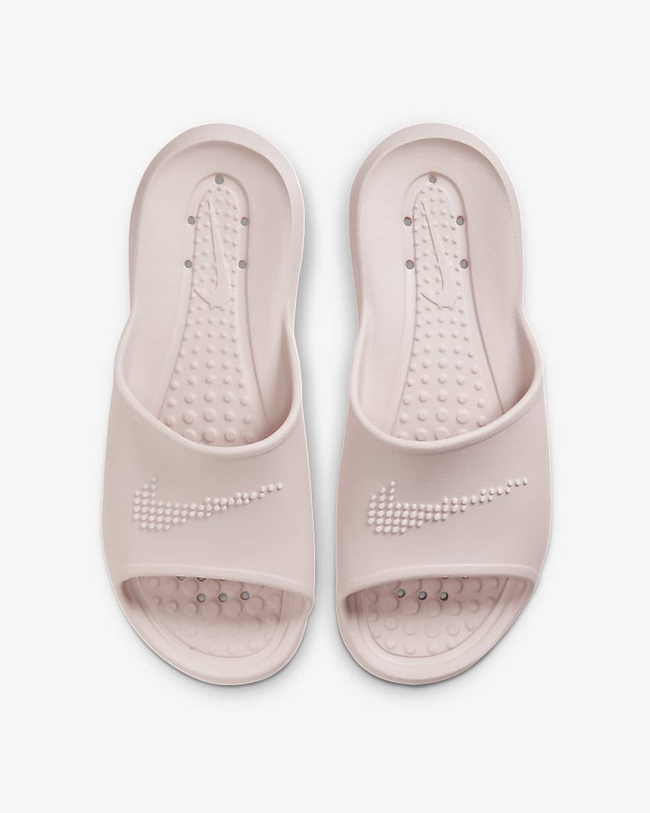 Klapki damskie pod prysznic Nike Victori One - Barely Rose/Barely Rose/Biel