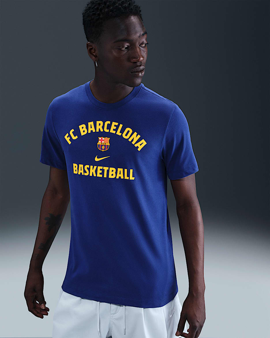 FCB Team-Kurzarmshirt (Herren) - Deep Royal Blue