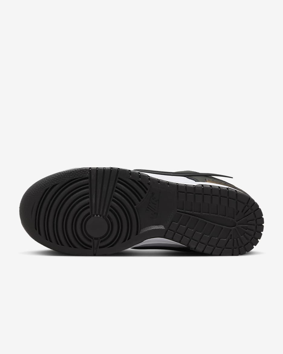 Nike Dunk Low Twist Women's Shoes - Black/Black/White
