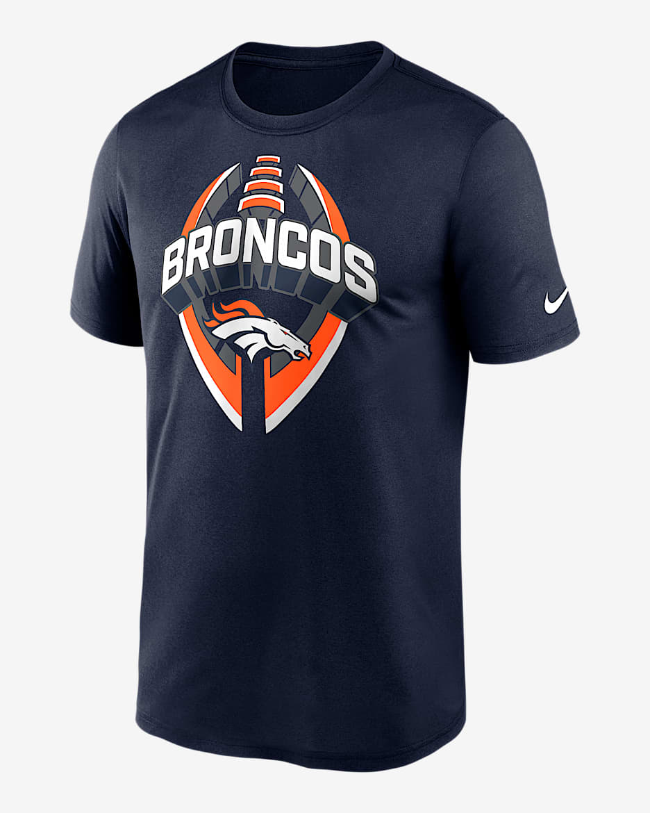 Denver Broncos Legend Icon Men’s Nike Dri-FIT NFL T-Shirt - Navy