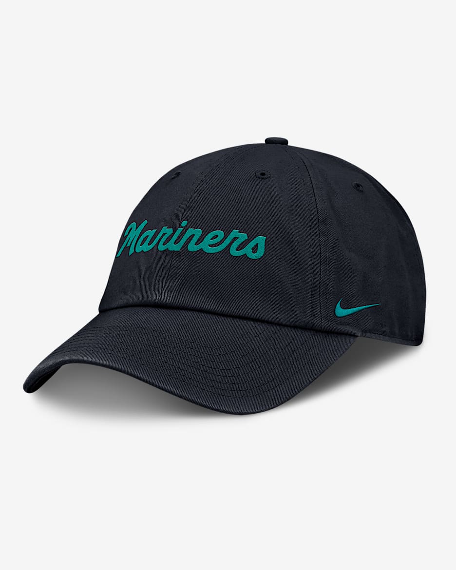 Gorra Nike de la MLB ajustable para hombre Seattle Mariners Club - Azul campo de juego