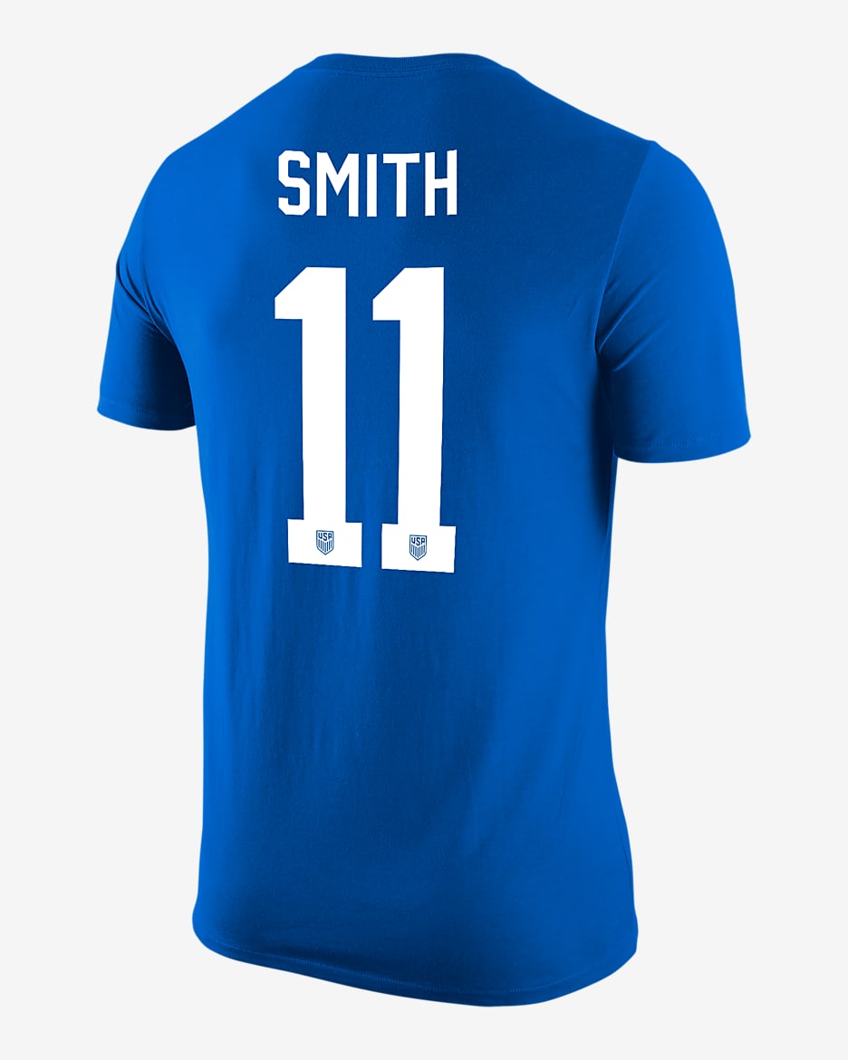 Sophia Smith USWNT Men's Nike Soccer T-Shirt - Game Royal