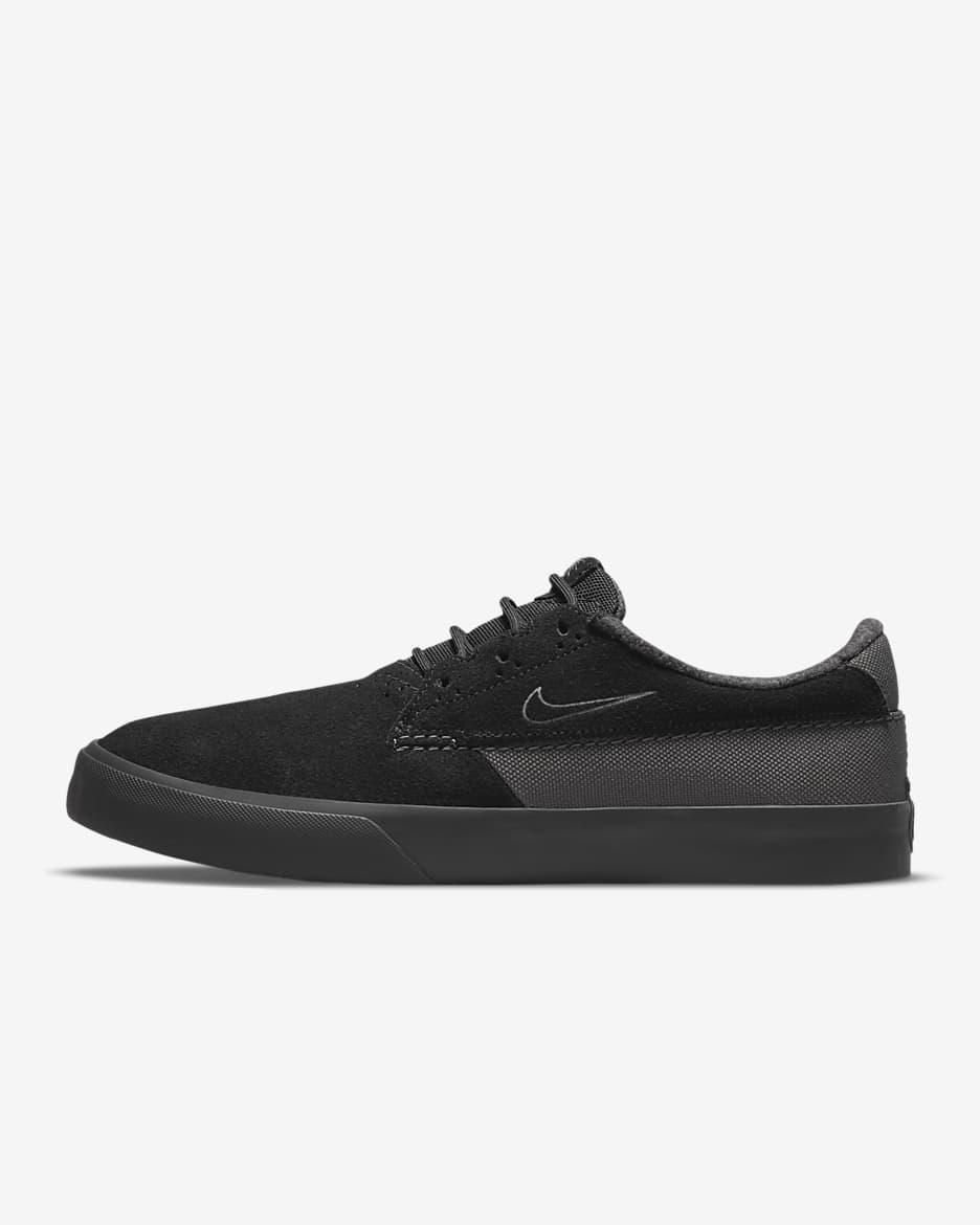 Calzado de skateboarding Nike SB Shane Premium - Negro/Gris hierro/Negro/Gris humo