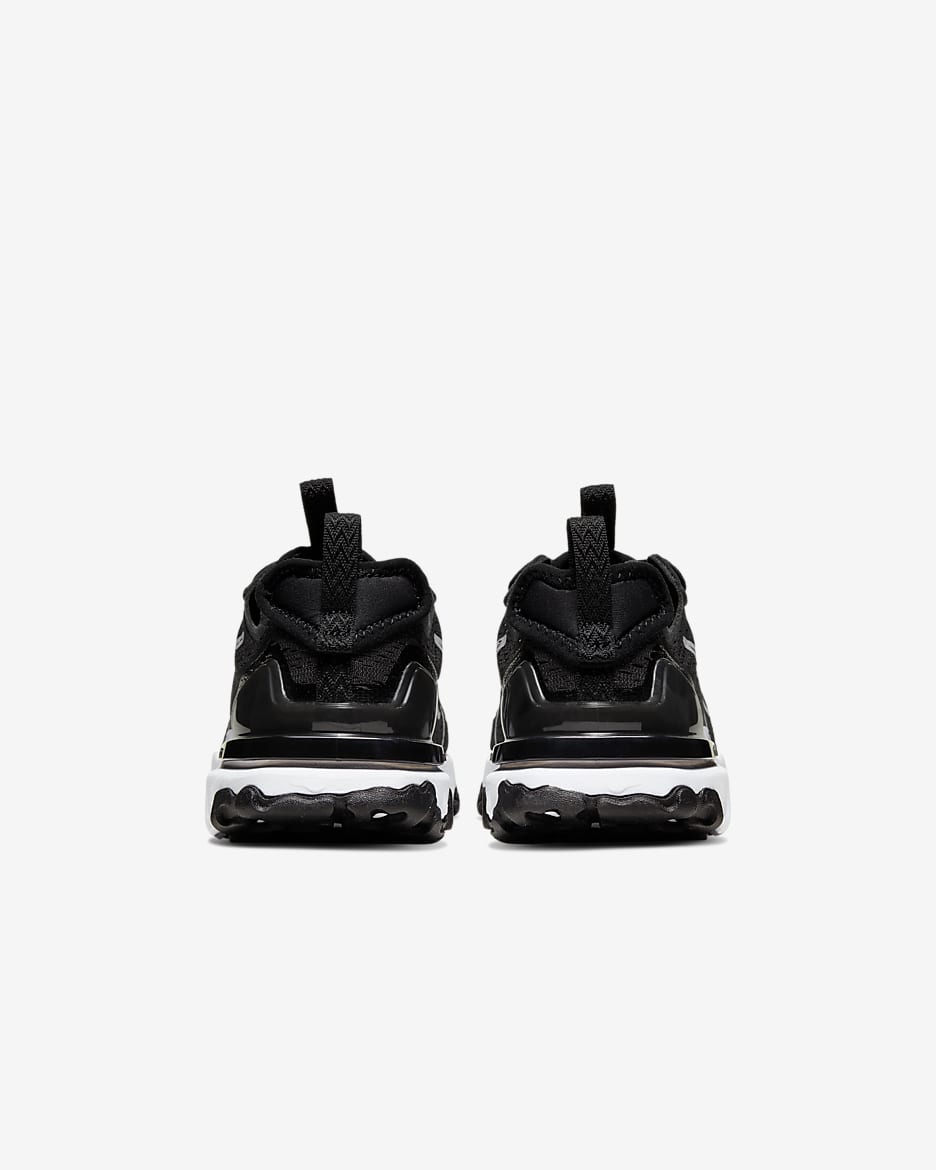 Nike React Vision Kinderschoen - Zwart/Zwart/Wit