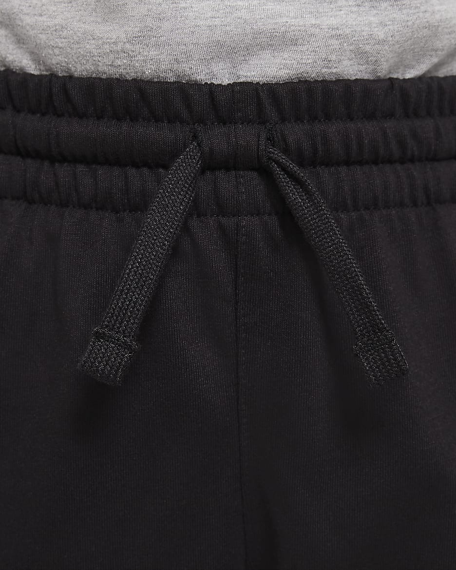 Nike Jersey Older Kids' (Boys') Shorts - Black/White/White