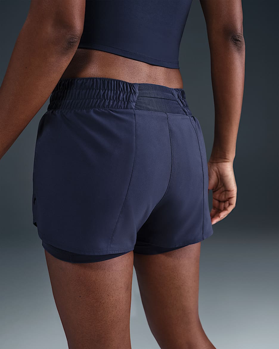 Nike One Women's Dri-FIT Mid-Rise 8cm (approx.) 2-in-1 Shorts