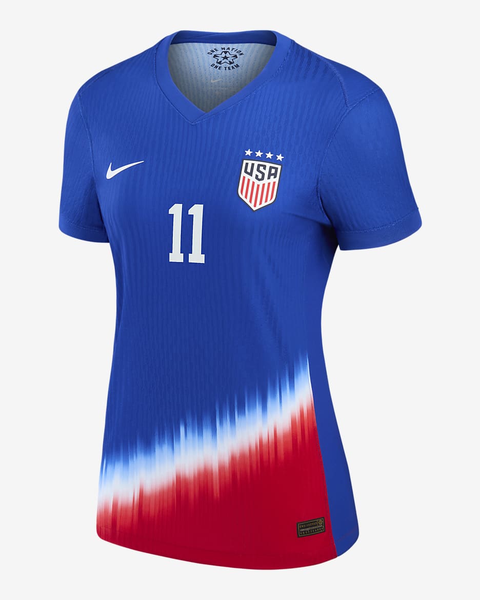 Sophia Smith USWNT 2024 Match Away Women's Nike Dri-FIT ADV Soccer Jersey - Royal