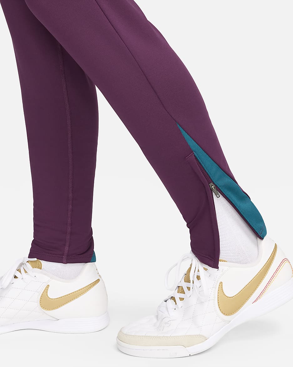 Paris Saint-Germain Strike Nike Dri-FIT Strick-Fußballhose für Damen - Bordeaux/Geode Teal/Guava Ice