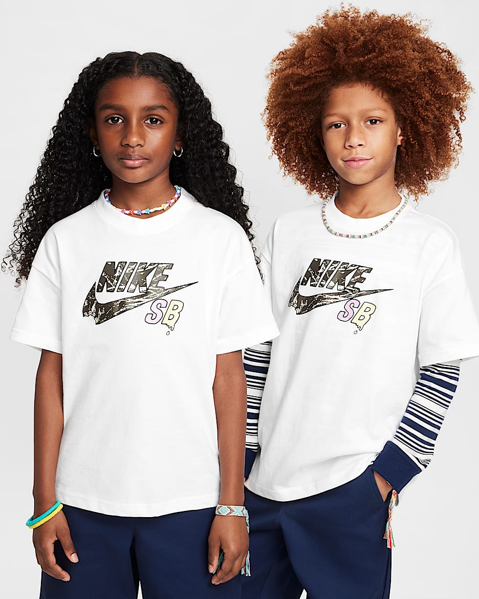 Nike SB T-Shirt für ältere Kinder - Weiß