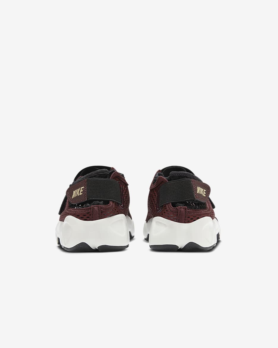 Nike Rift 小/大童鞋款 - Burgundy Crush/黑色/Sail/Saturn Gold