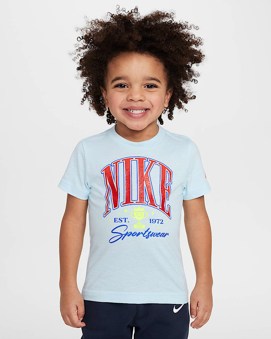 Playera Ace Arch infantil Nike - Azul glacial