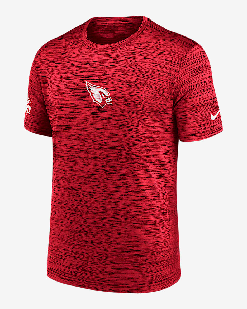 Playera Nike Dri-FIT de la NFL para hombre Arizona Cardinals Sideline Team Issue Velocity - Rojo