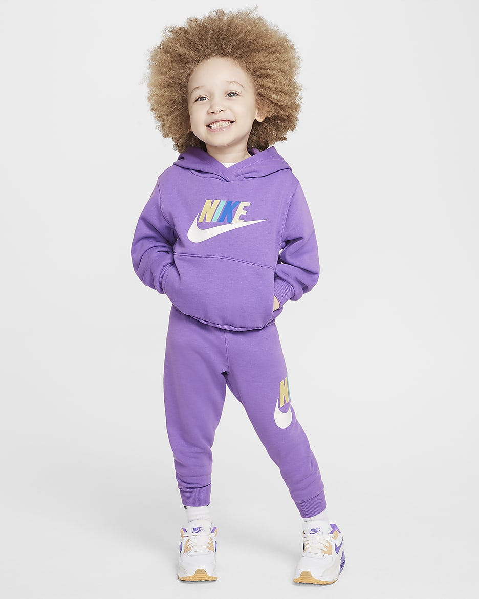 Nike Club Fleece Set Conjunto de dos piezas - Infantil - Black Raspberry