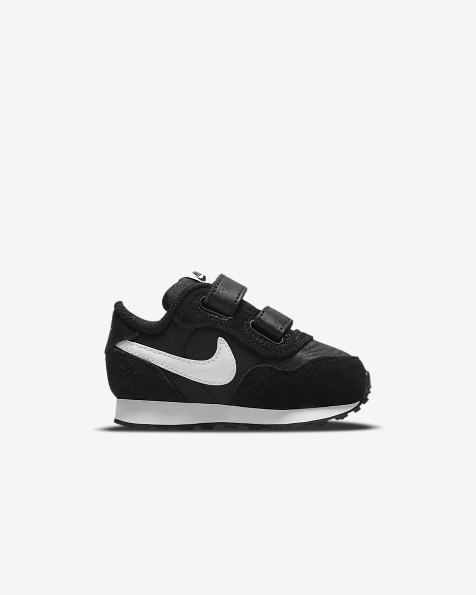 Nike MD Valiant Baby and Toddler Shoe - Black/White