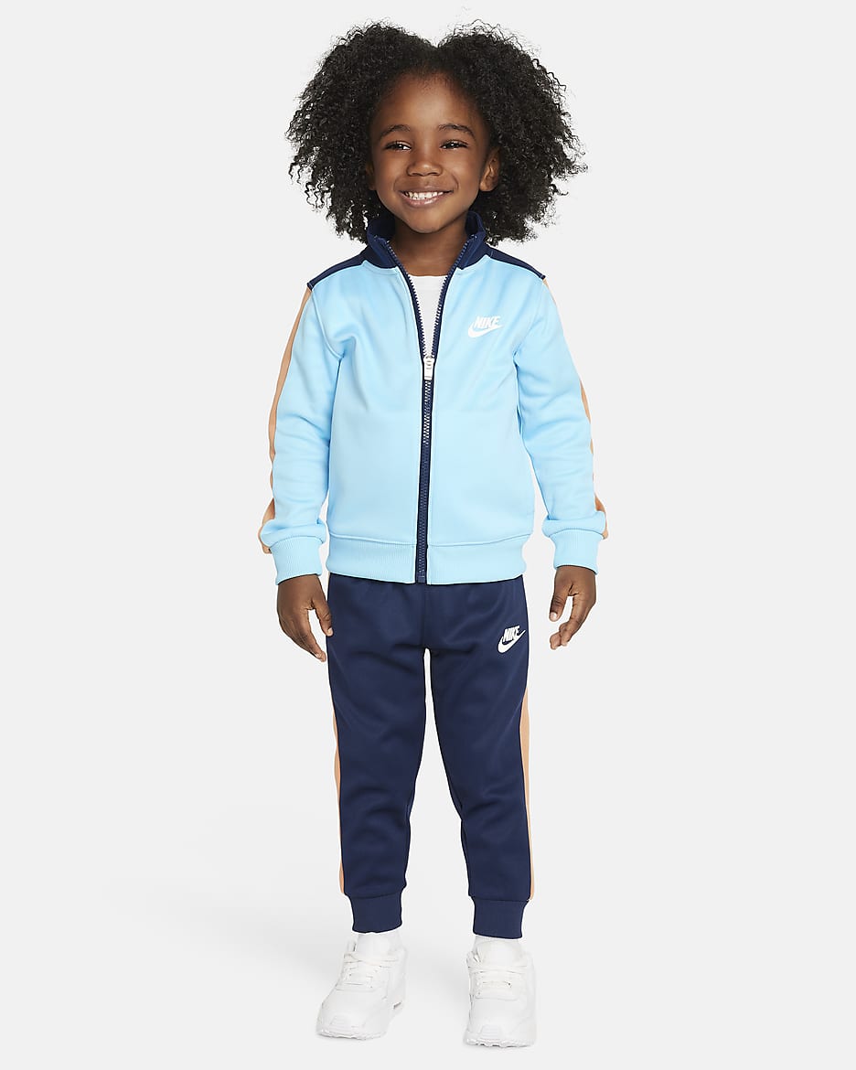 Conjunto de tricot infantil Nike Sportswear Dri-FIT - Azul marino medianoche
