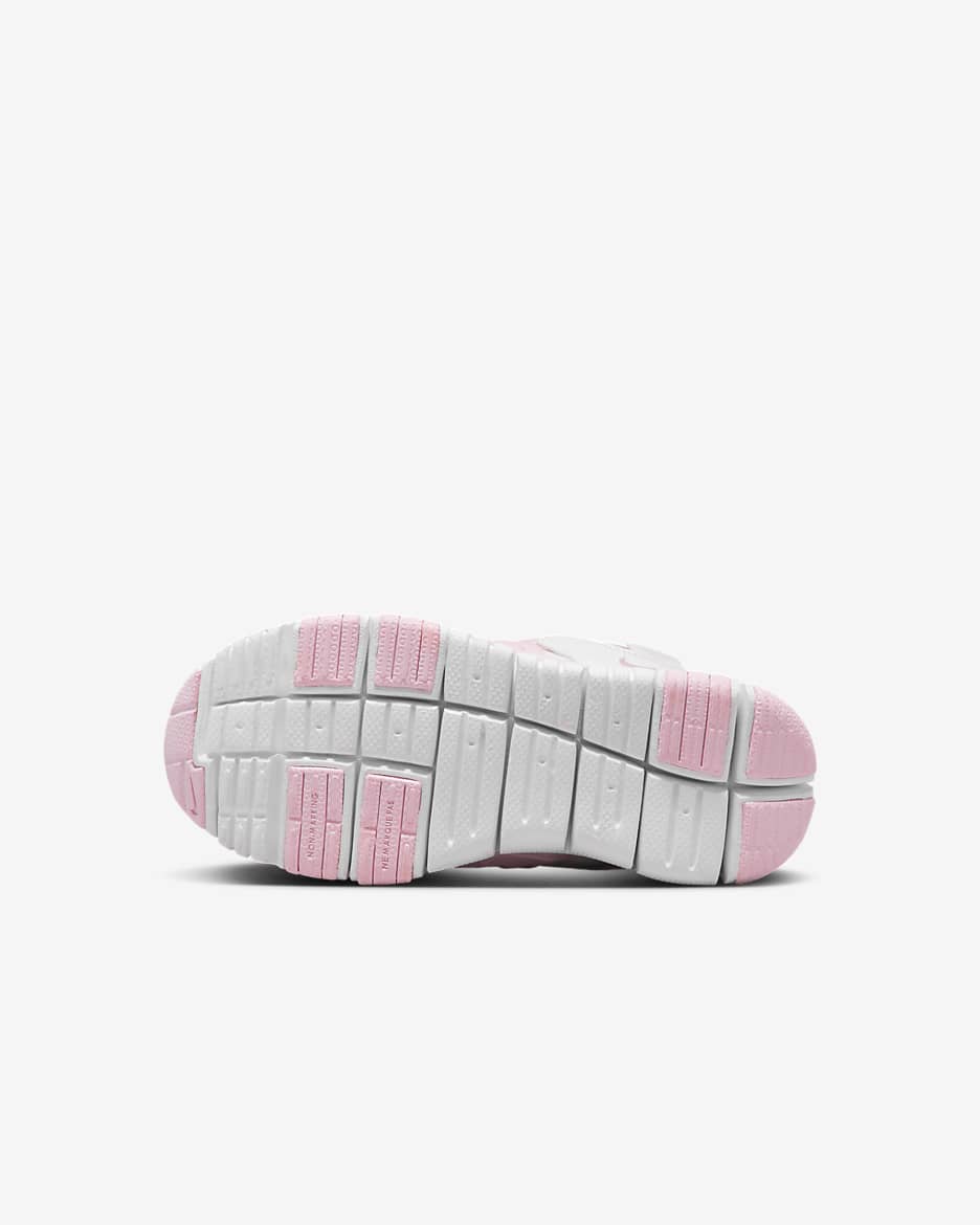 Nike Dynamo Free Little Kids' Easy On/Off Shoes - Pink Foam/Summit White/White/Black