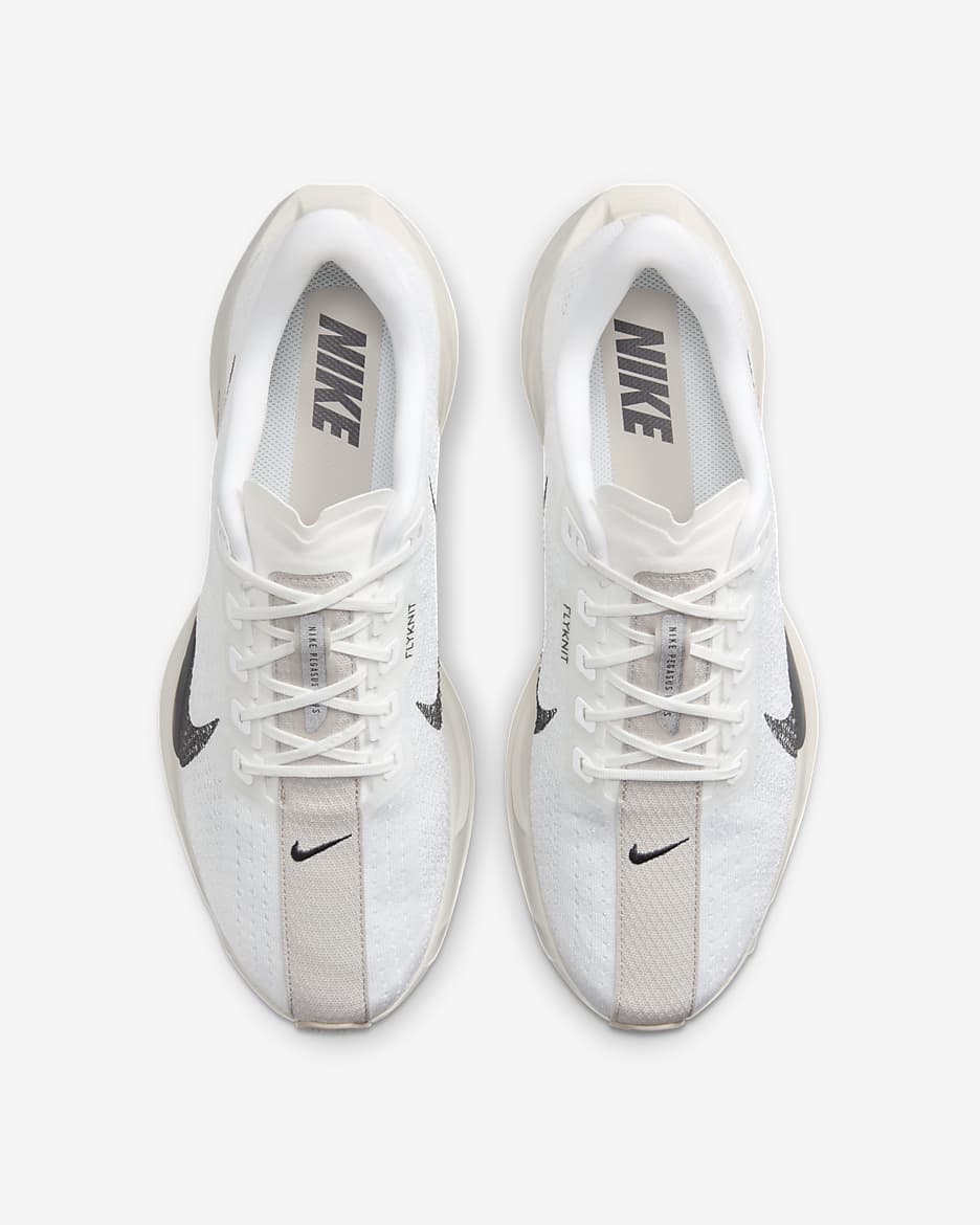 Nike Pegasus Plus Men's Road Running Shoes - White/Sail/Light Orewood Brown/Anthracite