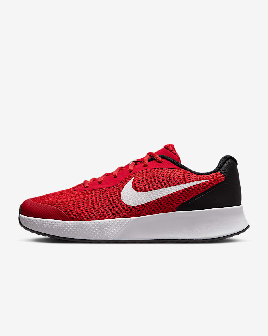 Nike Vapor Lite 3 Men's Hard Court Tennis Shoes - University Red/Black/White