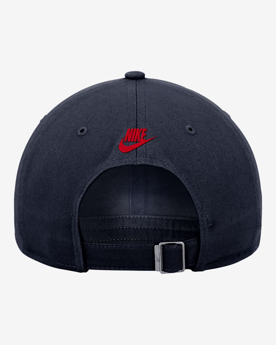 Gonzaga Logo Nike College Adjustable Cap - Navy