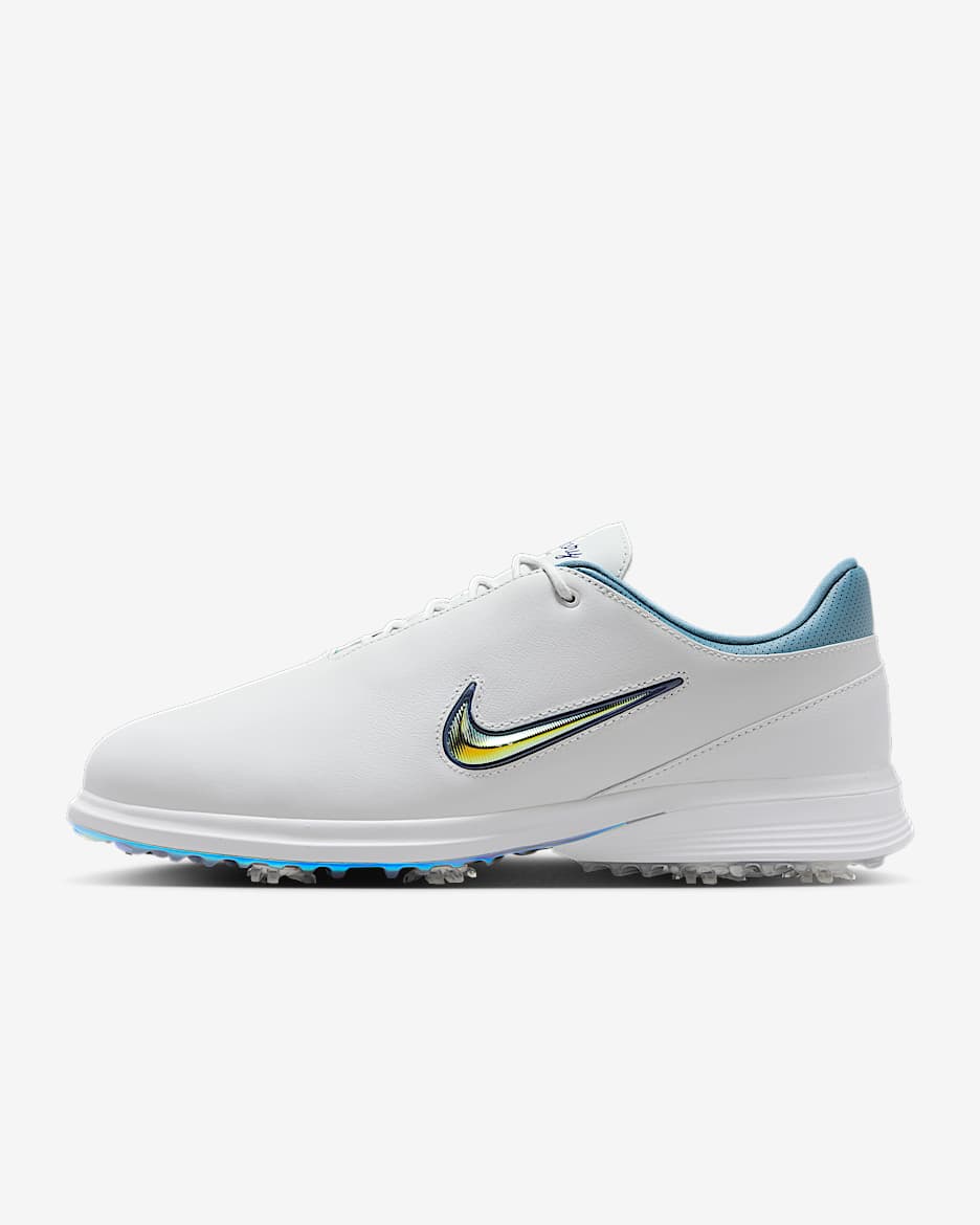 Nike Victory Tour 4 Golf Shoes (Wide) - Photon Dust/Smokey Blue/White