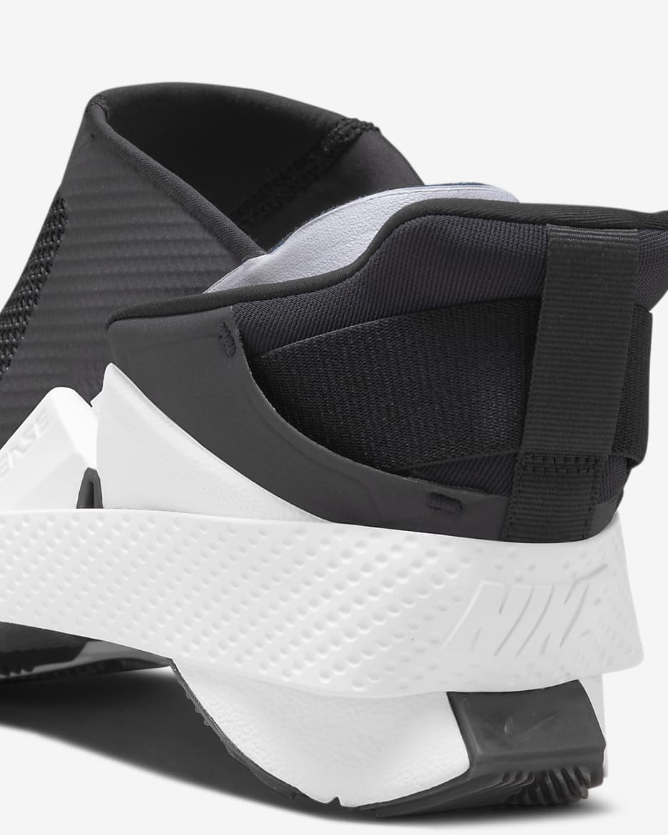 Nike Go FlyEase Easy On/Off Shoes - Black/White