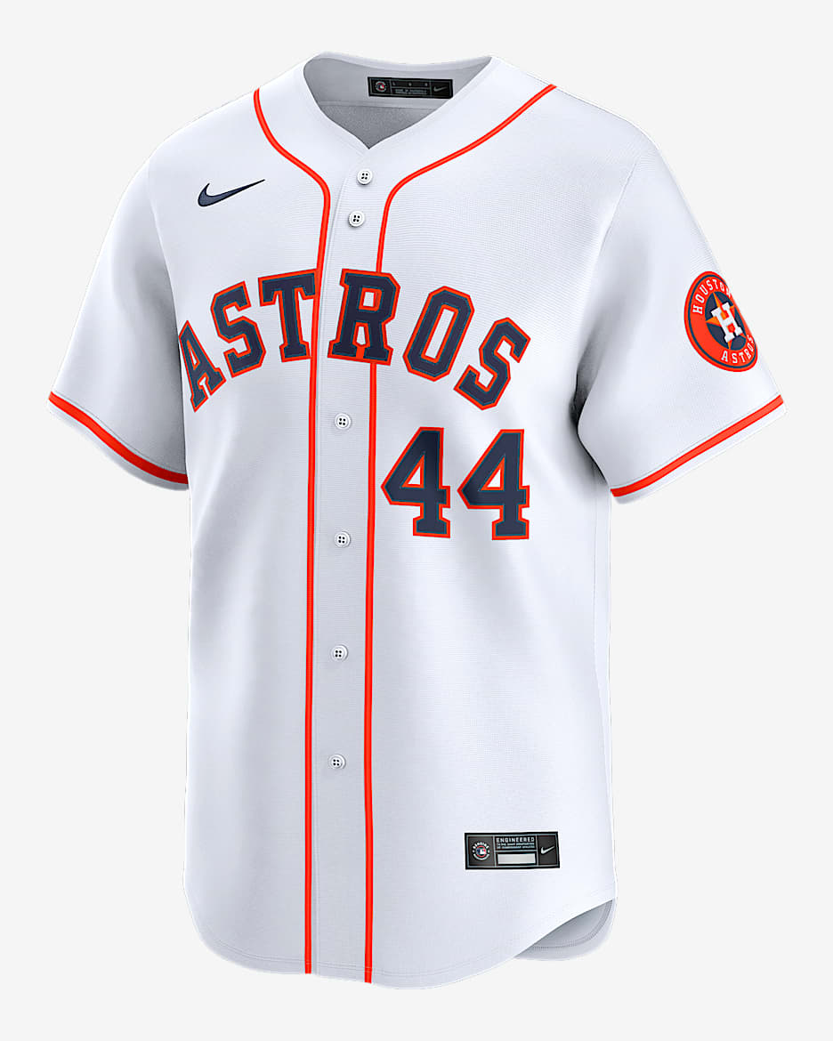 Yordan Álvarez Houston Astros Men's Nike Dri-FIT ADV MLB Limited Jersey - White