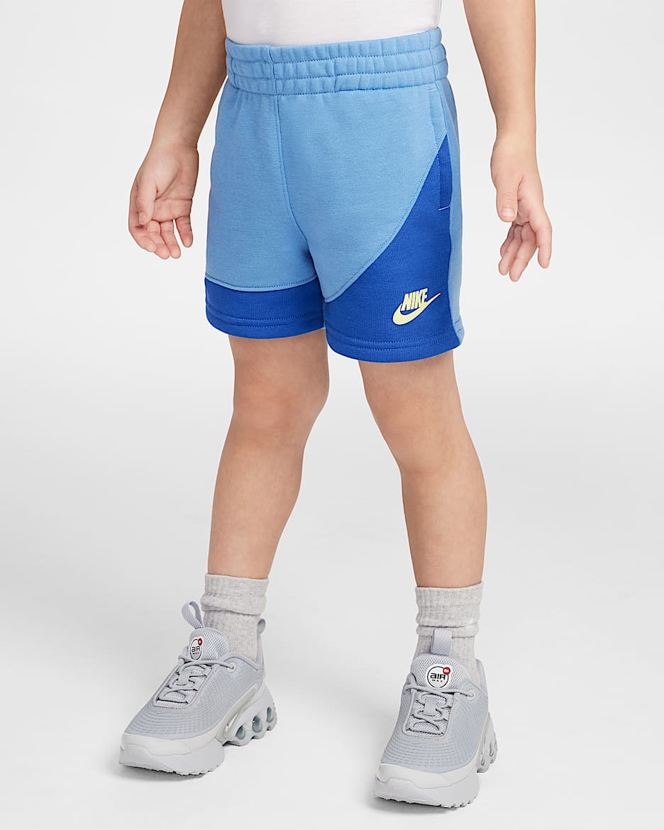 Nike Sportswear Toddler On the Move French Terry Shorts - Game Royal