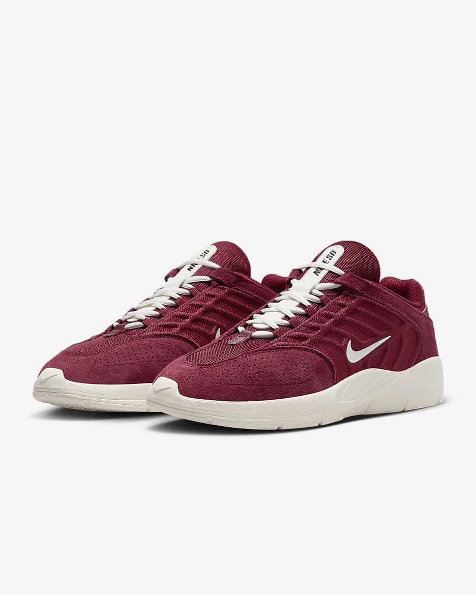 Nike SB Vertebrae herresko - Team Red/Team Red/Sail/Sail