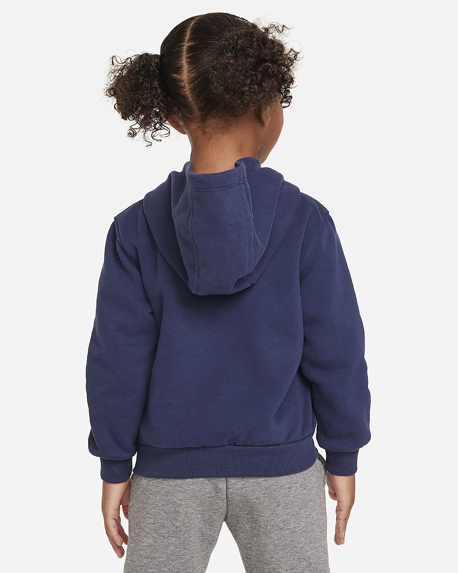 Nike Sportswear Club Fleece Toddler Pullover Hoodie - Midnight Navy