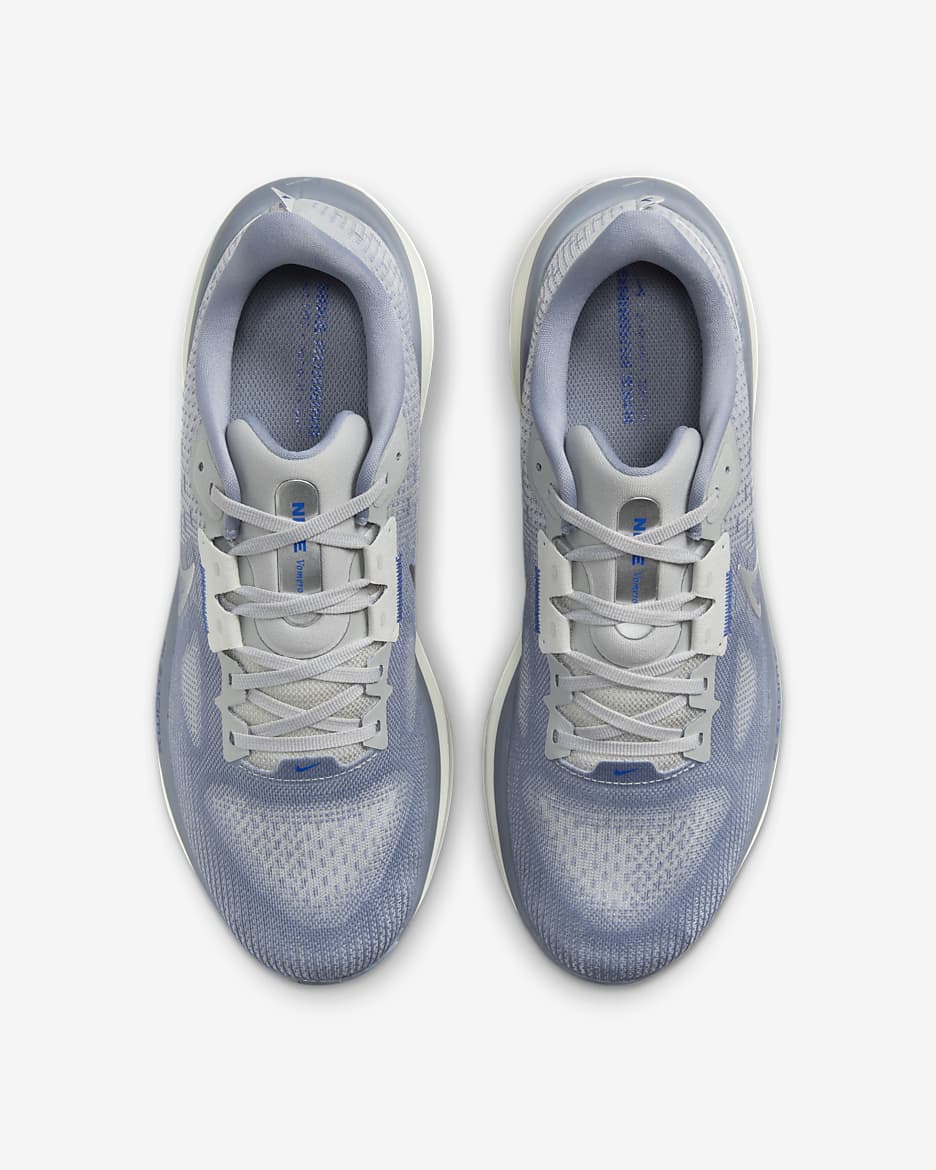 Tenis de correr en pavimento para hombre Nike Vomero 17 - Pizarra cenizo/Gris humo claro/Polvo fotón/Plata metalizado