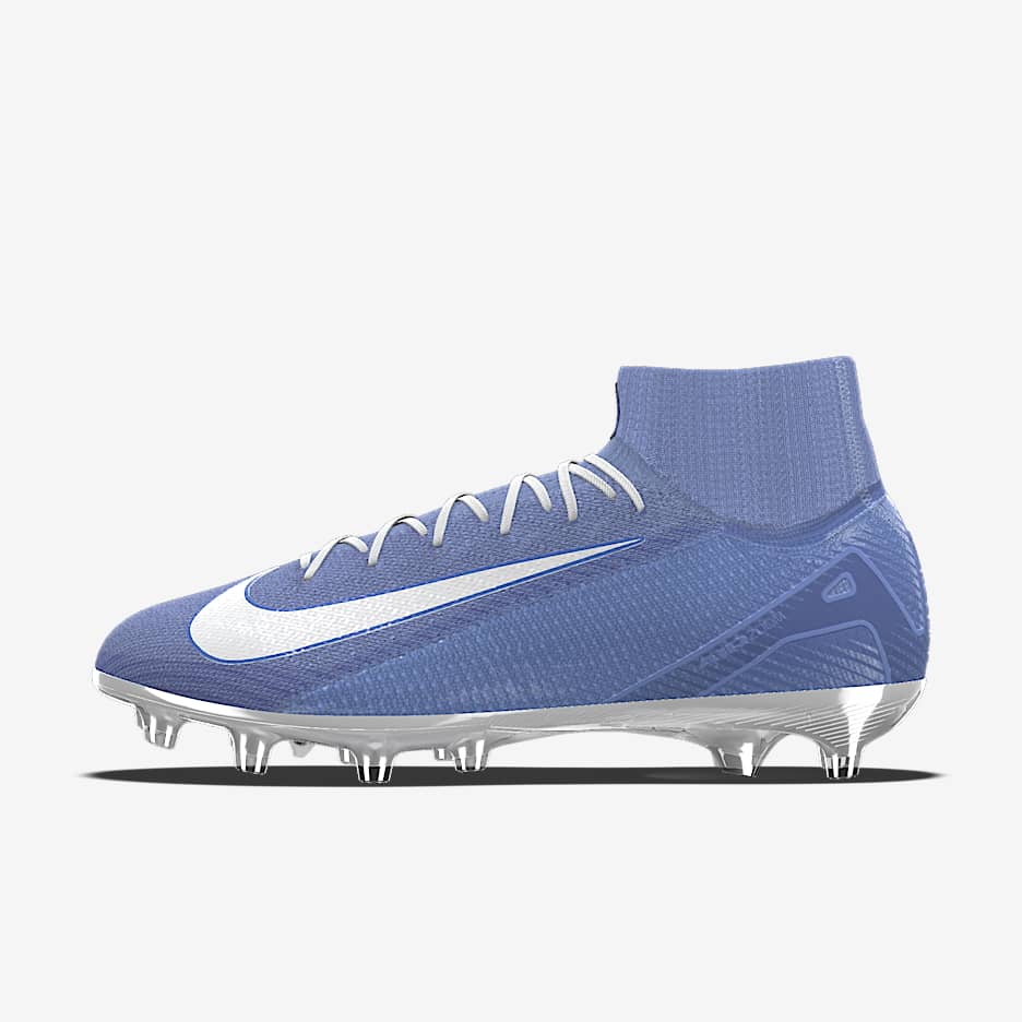 Nike Mercurial Superfly 10 Elite By You Custom AG-Pro High-Top Football Boot - Royal Pulse/Hyper Royal/Royal Pulse