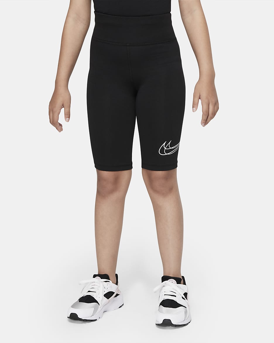 Nike Sportswear Big Kids' (Girls') Bike Shorts - Black