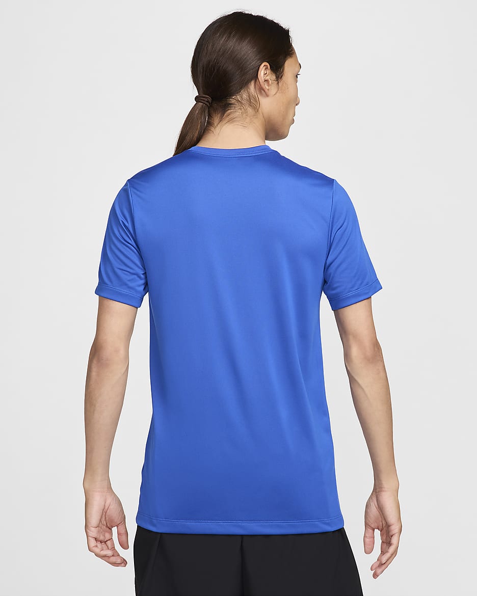 Nike Dri-FIT Men's Fitness T-Shirt - Game Royal/Black