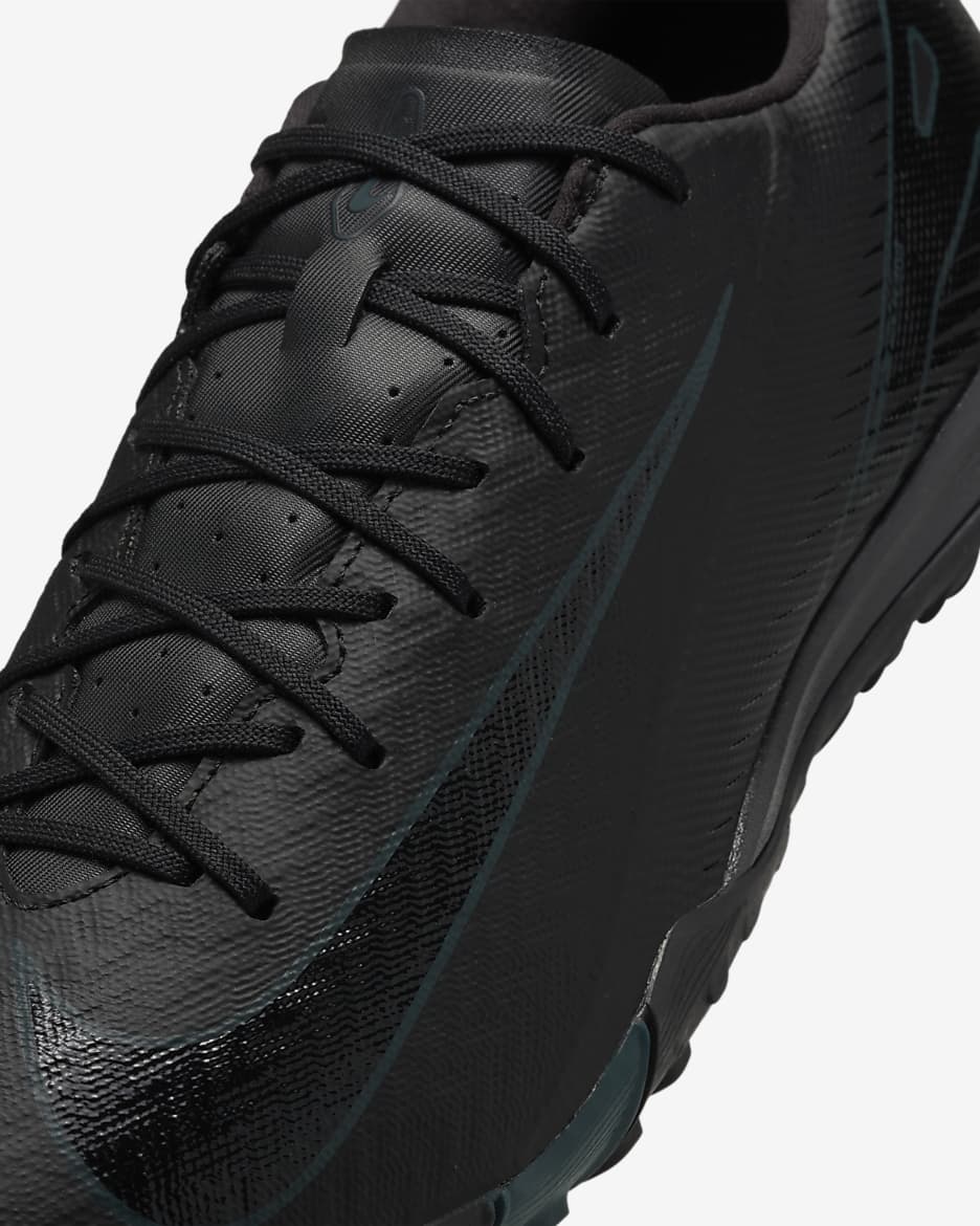 Nike Mercurial Vapor 16 Academy Botas de fútbol de perfil bajo TF - Negro/Deep Jungle/Negro