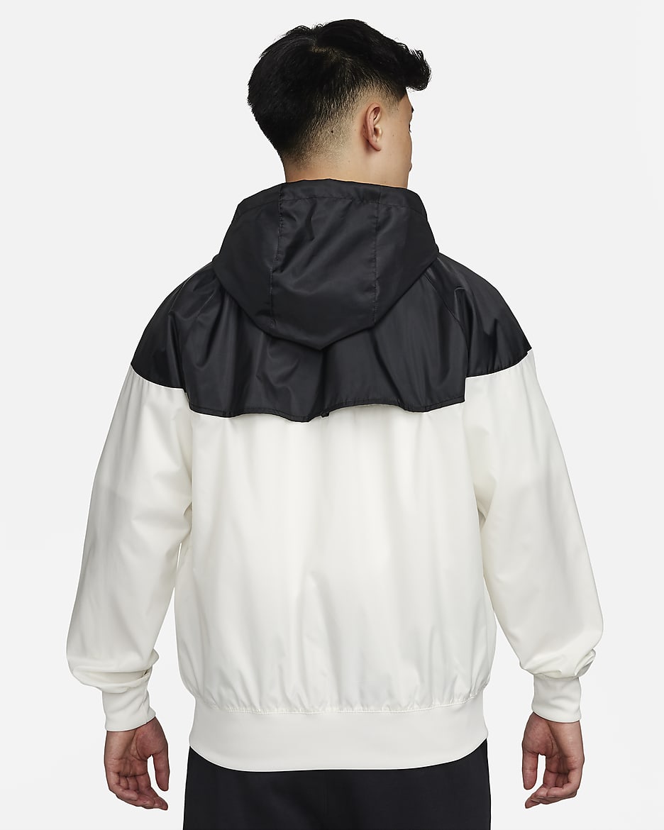 Nike Sportswear Windrunner Men's Hooded Jacket - Sail/Black/Sail