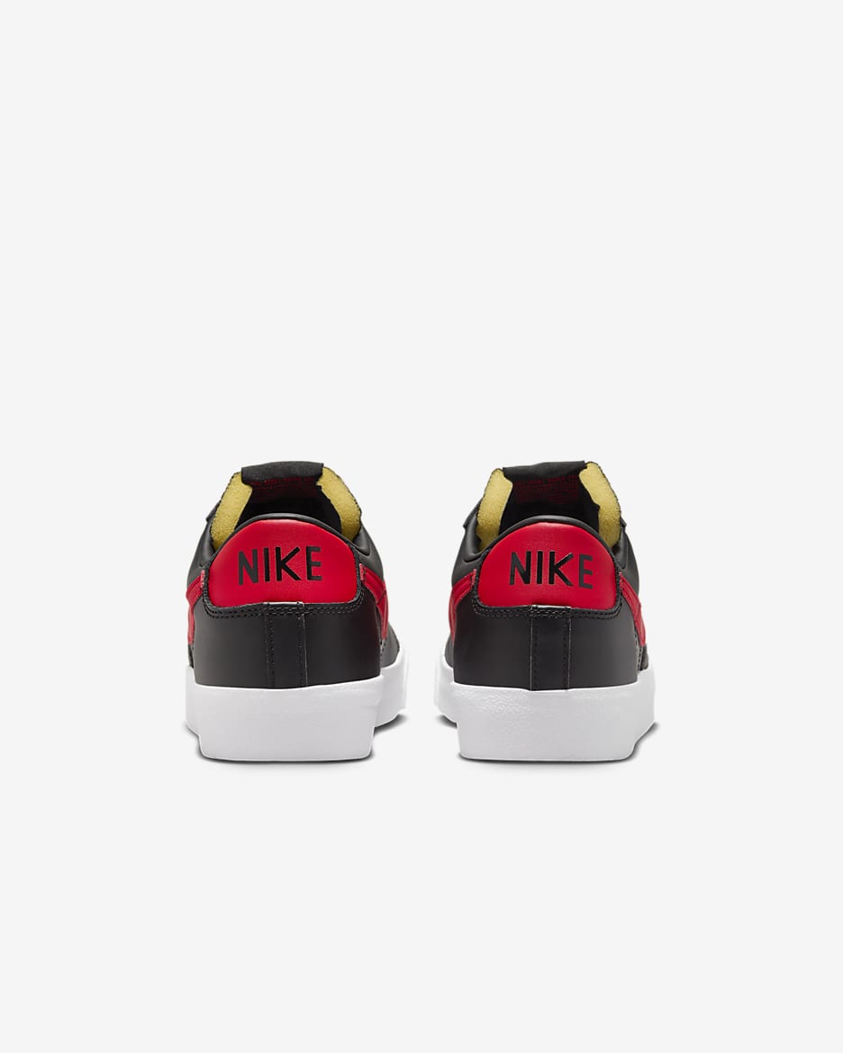 Tenis para hombre Nike Blazer Low '77 Vintage - Negro/Antracita/Blanco/Rojo universitario