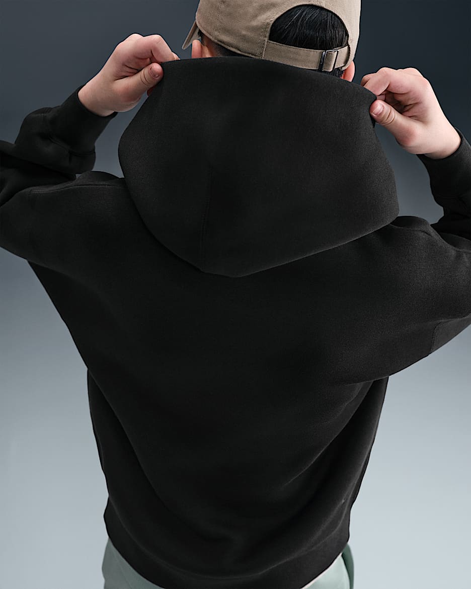 Nike Sportswear Tech Fleece Big Kids' (Boys') Oversized Pullover Hoodie