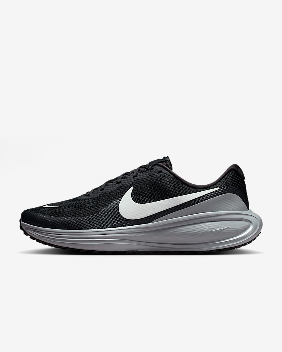 Nike Revolution 8 Men's Road Running Shoes - Black/Anthracite/Light Smoke Grey/Summit White