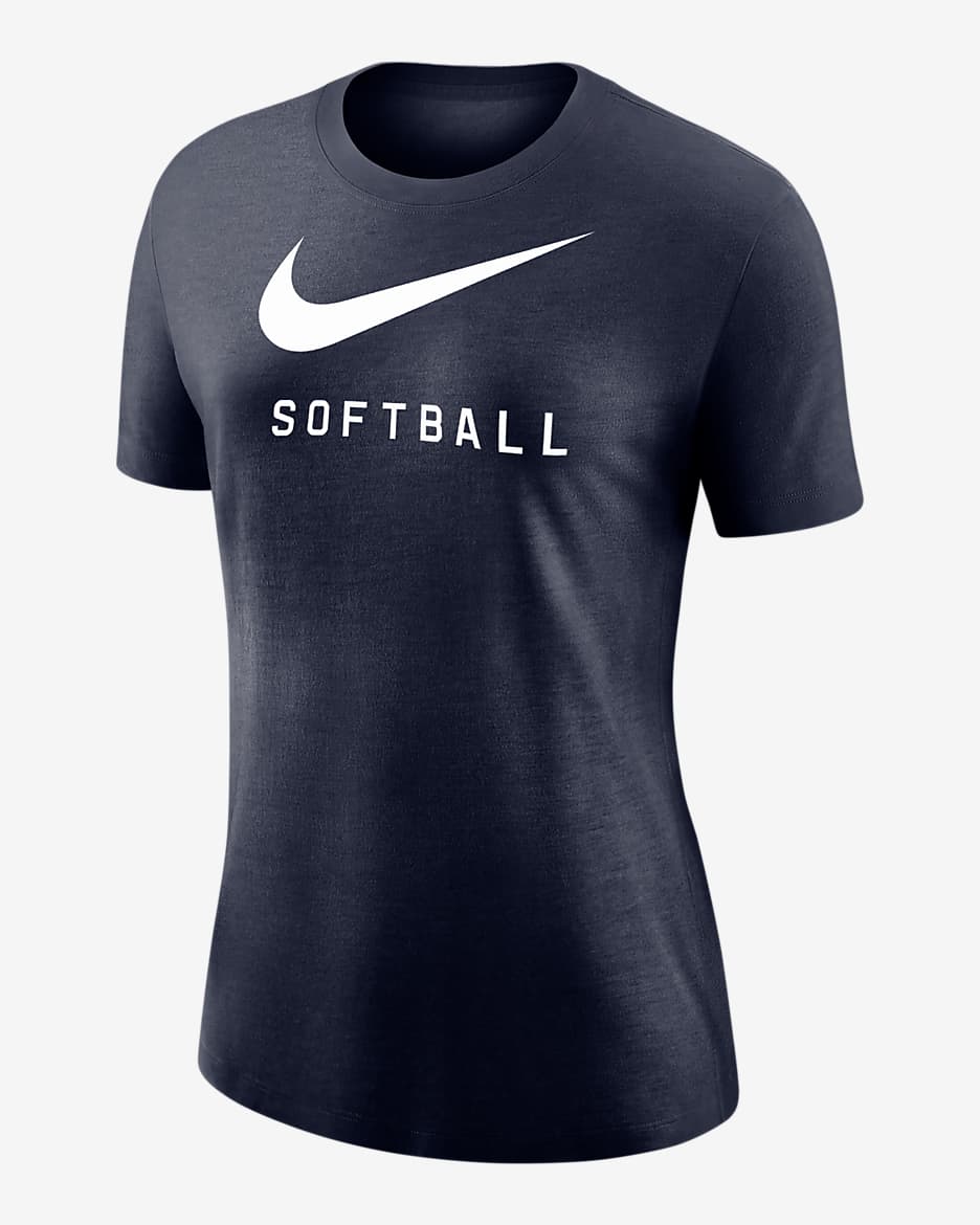 Nike Swoosh Women's T-Shirt - Navy