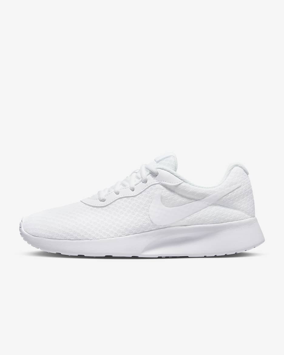 Nike Tanjun Women's Shoes - White/White/Volt/White