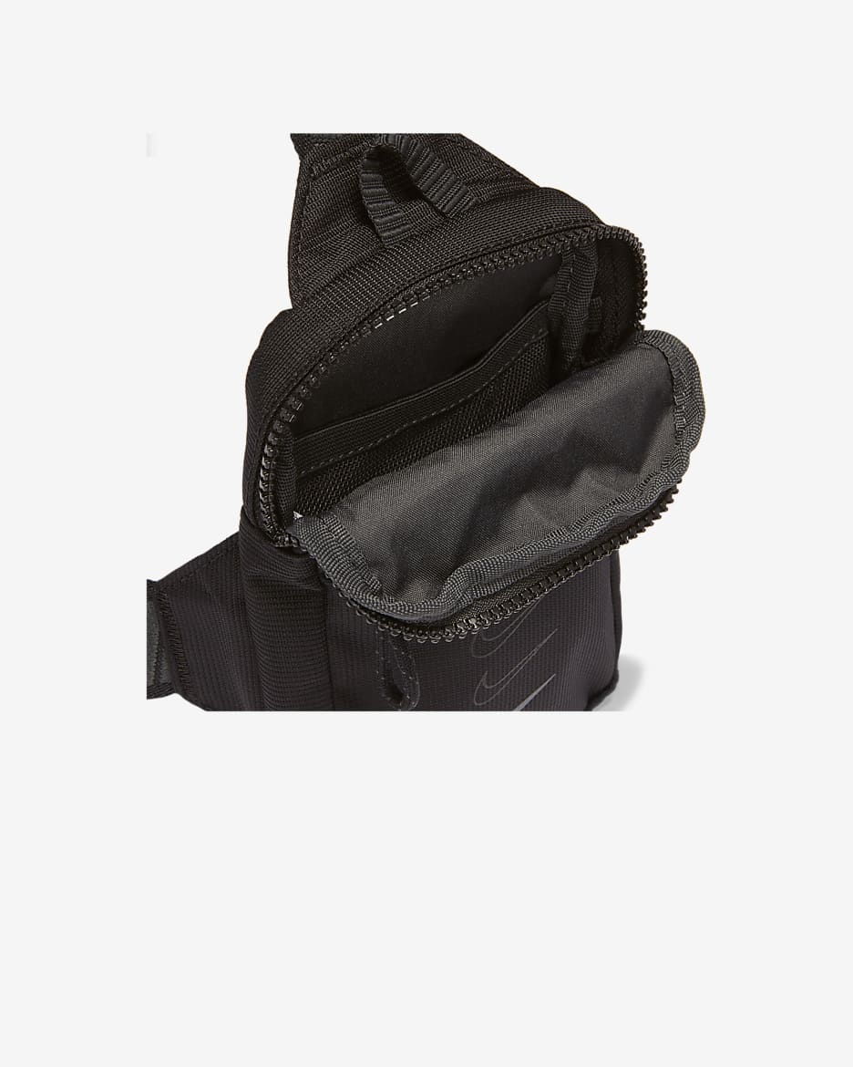 Nike Sportswear Essentials Hip Pack (Small, 1L) - Black/Black/Dark Smoke Grey