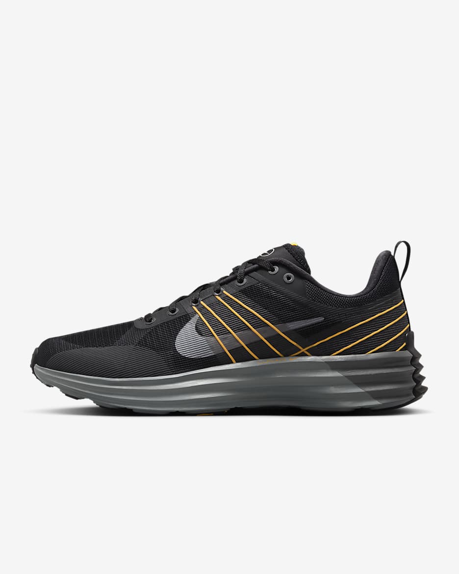 Sapatilhas Nike Lunar Roam para homem - Preto/Cinzento Smoke/Laranja Laser/Cinzento Iron