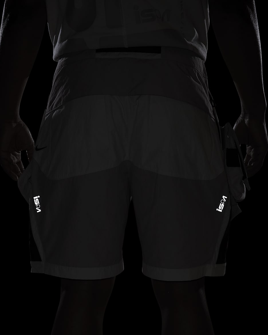 Nike ISPA Shorts - Light Bone/Moon Particle/Black