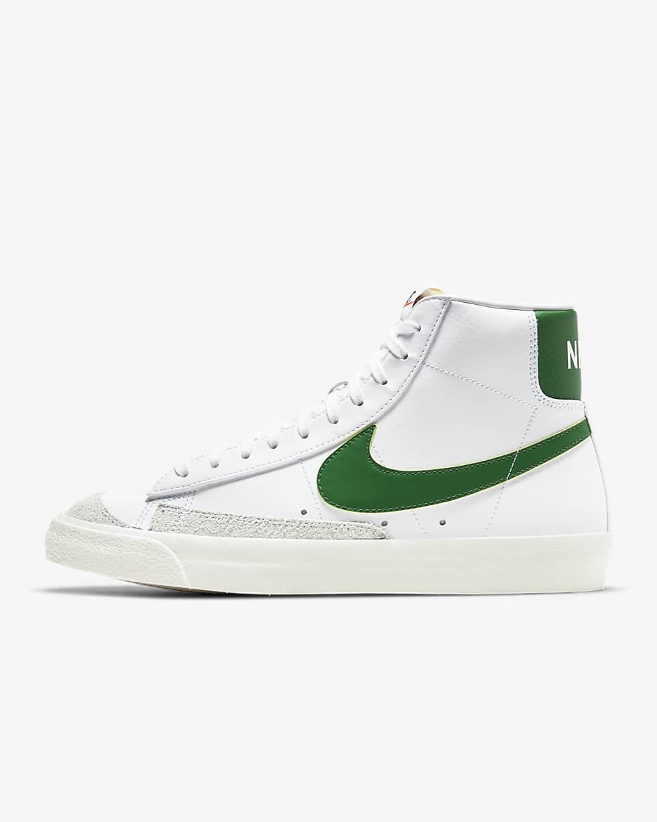 Nike Blazer Mid '77 Vintage Men's Shoes - White/Sail/Black/Pine Green