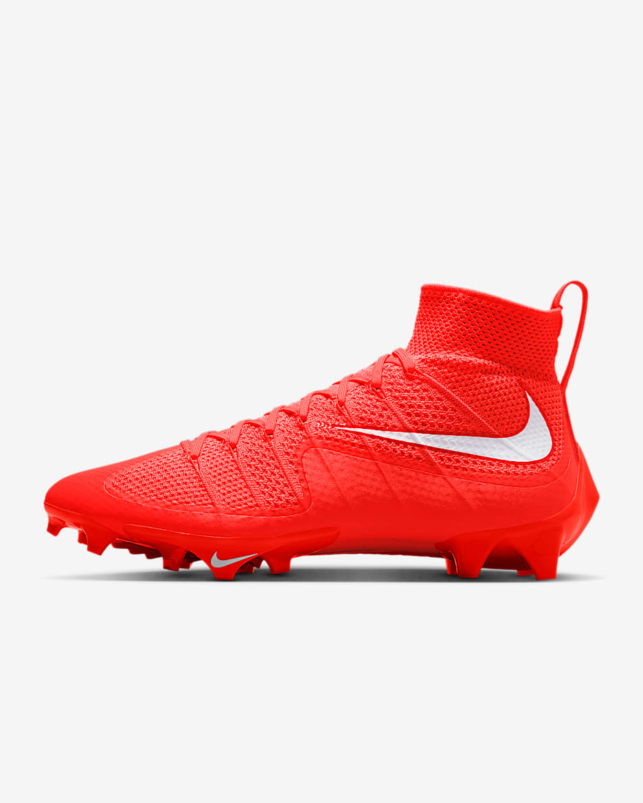 Nike Vapor Edge 360 "Untouchable" Men's Football Cleats - Bright Crimson/Light Crimson/White