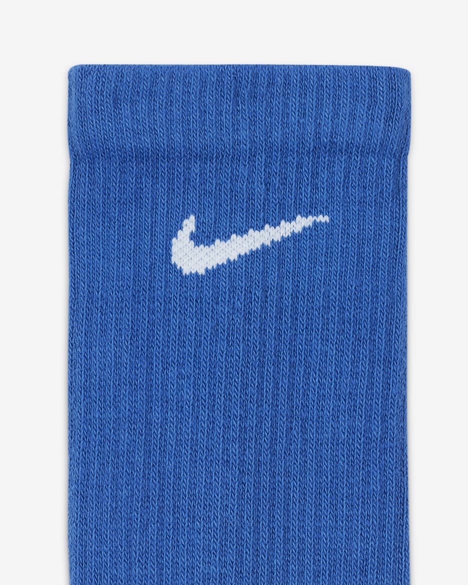 Nike Everyday Plus Cushioned Crew Antrenman Çorapları (6 Çift) - Multi-Color